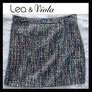 Lea + Viola Tweed Skirt